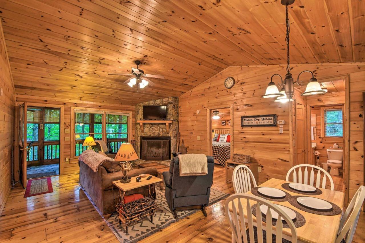 Pinot And Pine Chic Log Cabin About 5 Mi To Blue Ridge Esterno foto