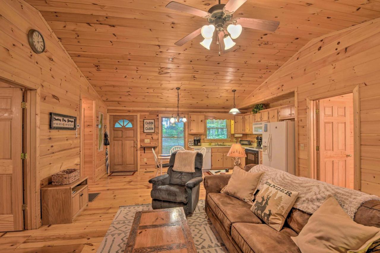 Pinot And Pine Chic Log Cabin About 5 Mi To Blue Ridge Esterno foto