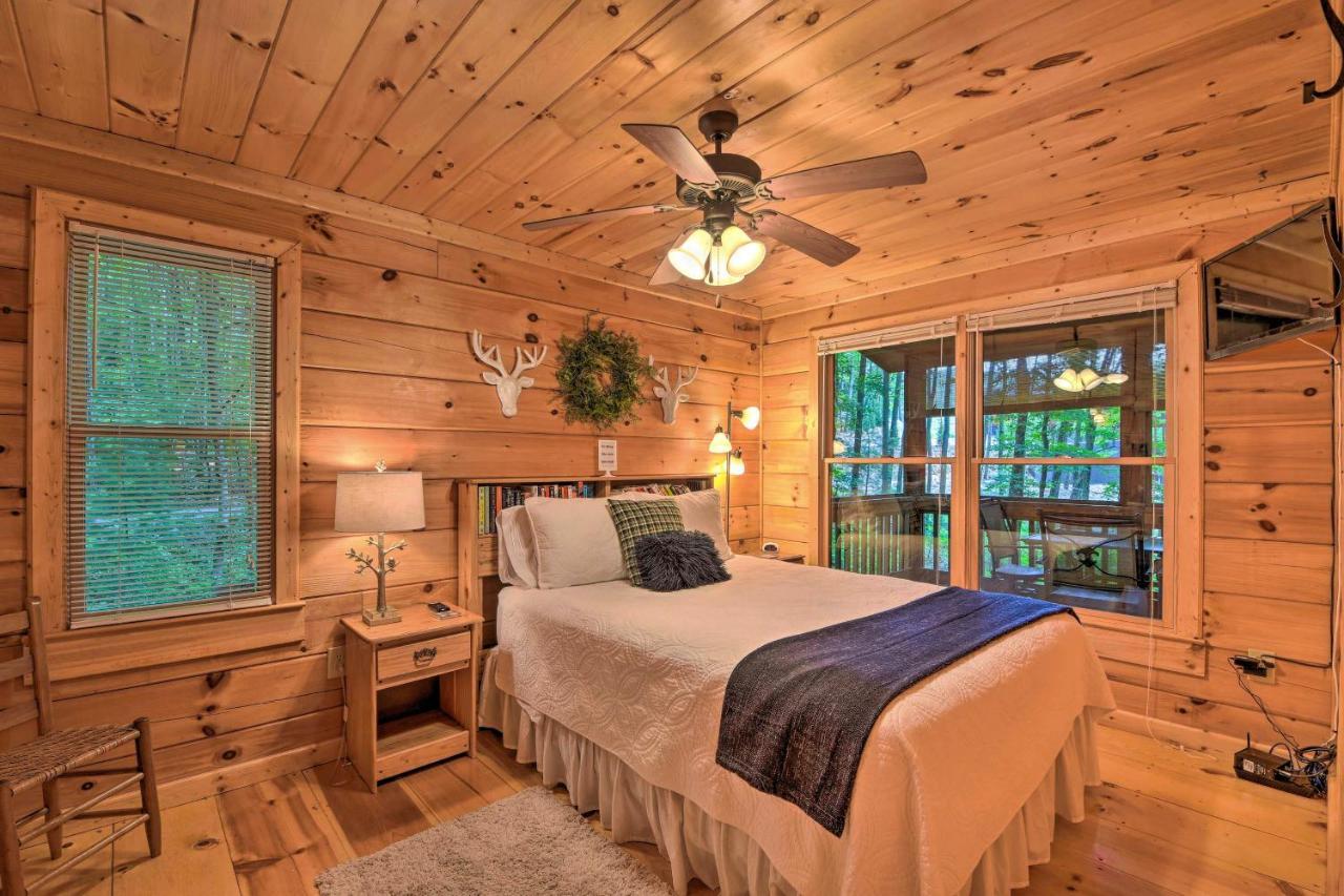 Pinot And Pine Chic Log Cabin About 5 Mi To Blue Ridge Esterno foto