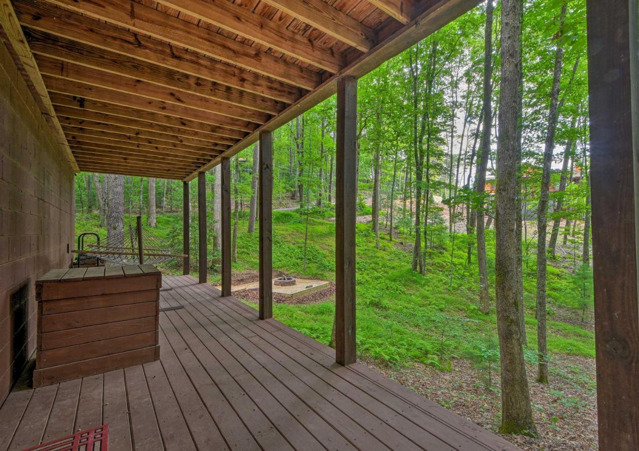Pinot And Pine Chic Log Cabin About 5 Mi To Blue Ridge Esterno foto