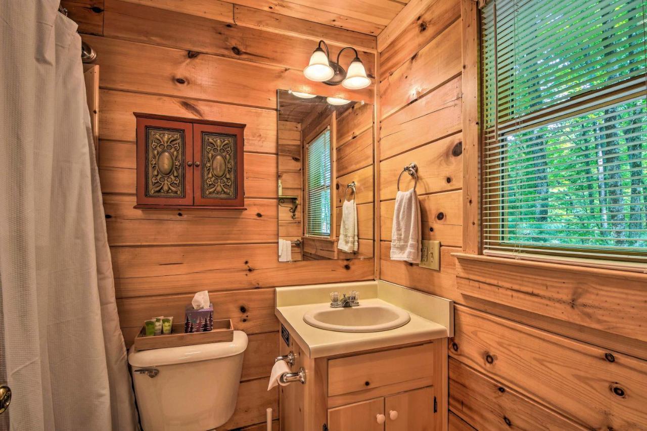 Pinot And Pine Chic Log Cabin About 5 Mi To Blue Ridge Esterno foto