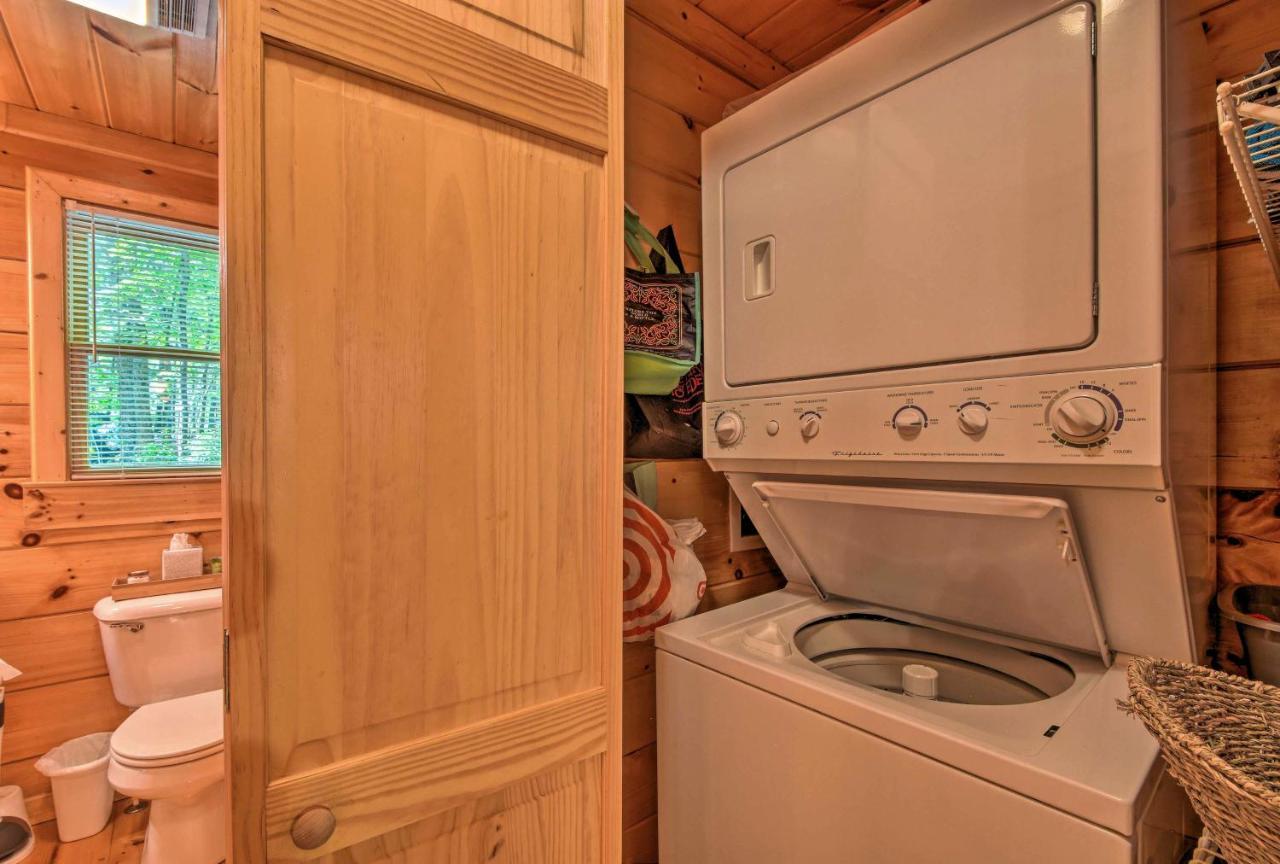 Pinot And Pine Chic Log Cabin About 5 Mi To Blue Ridge Esterno foto