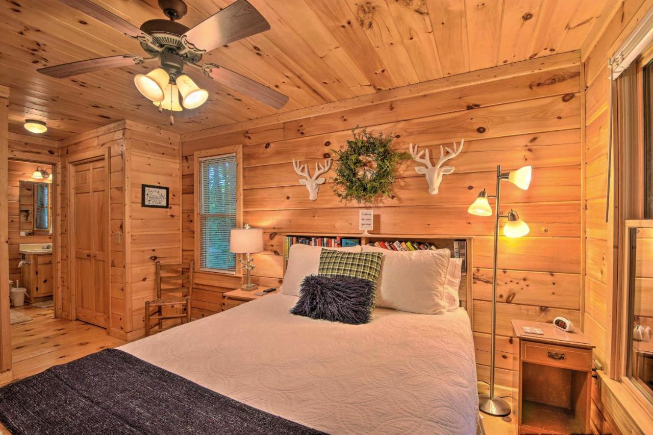 Pinot And Pine Chic Log Cabin About 5 Mi To Blue Ridge Esterno foto